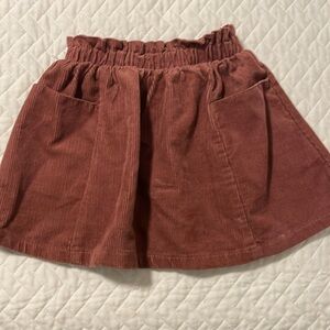 NWOT Next corduroy skirt dusty purple size 12-18 months